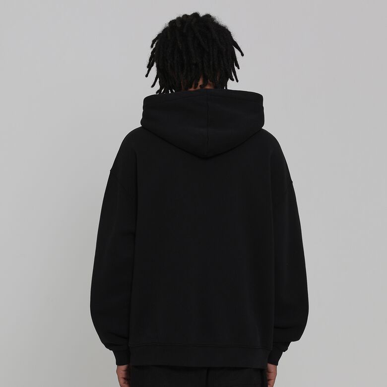 Hoodie med dragkedja