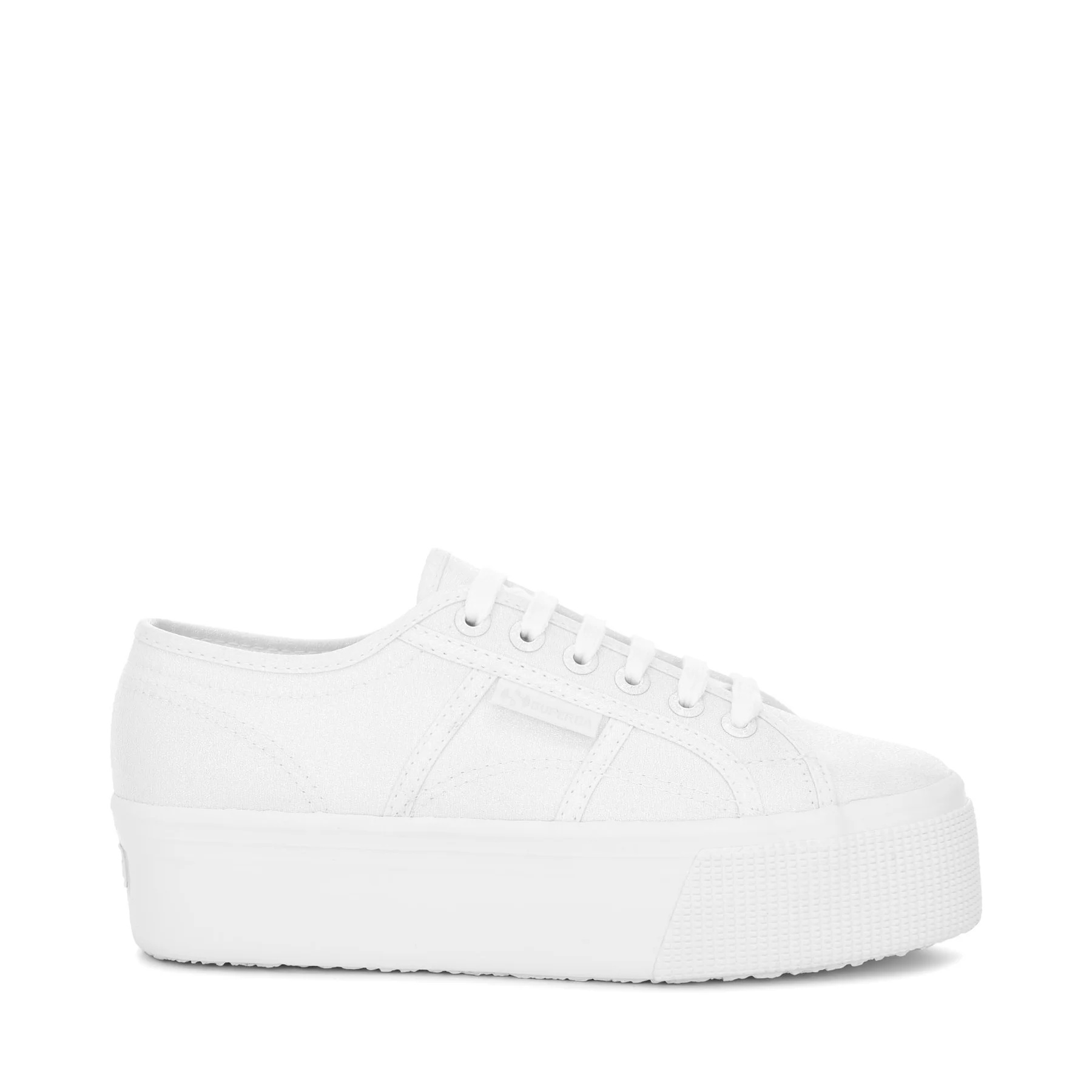 2790 PLATFORM LAME-TOTAL WHITE