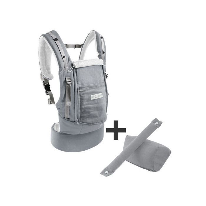 LOVE RADIUS - Marsupio PhysioCarrier + Pacchetto accessori, design interamente a tema elefante