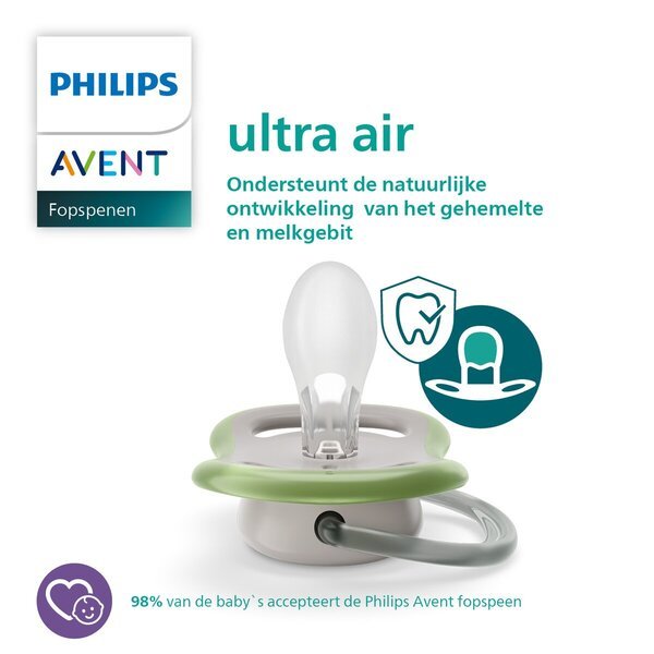 Philips Avent Ultra Air 6-16M SCF085/60 Fopspeen