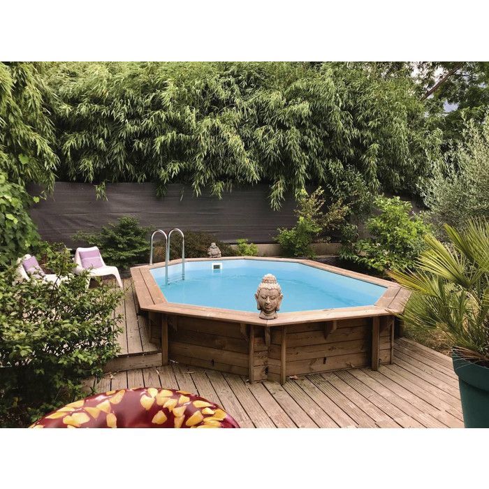 Piscina de madera 