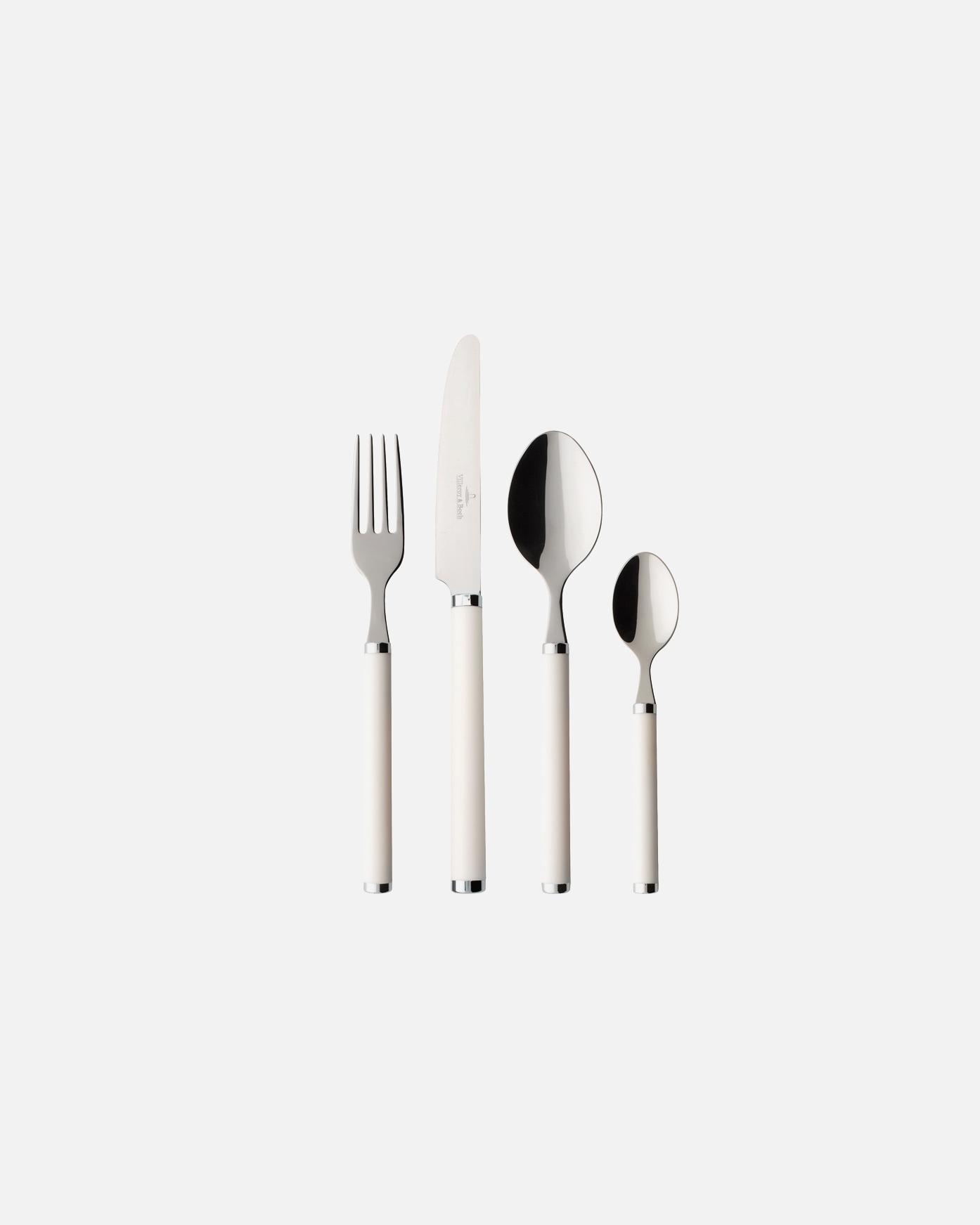 Sada příborů Villeroy & Boch, pouzdro na příbory, 24dílná, Play! White Pearl – 1 kus