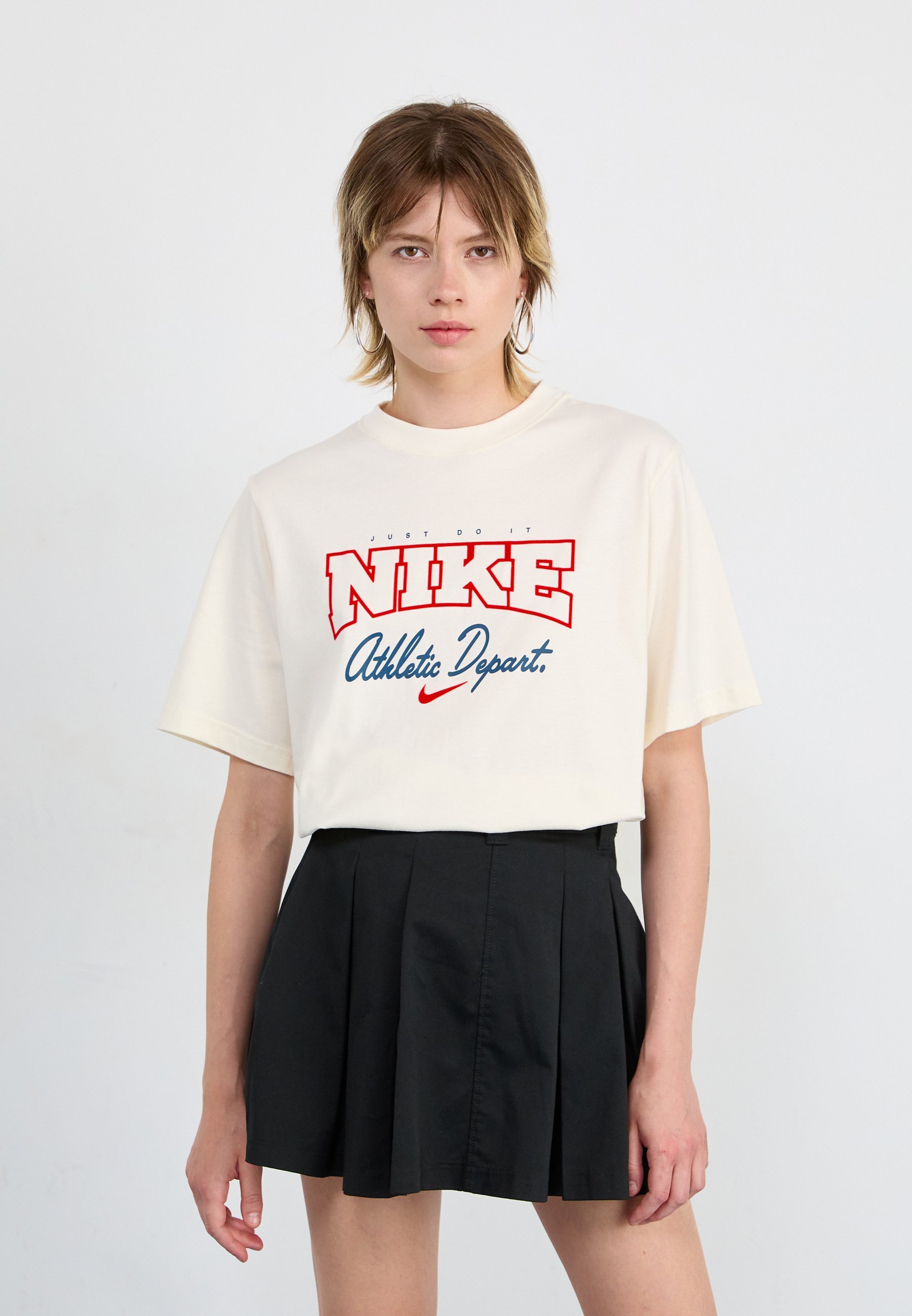 T-shirt Nike Sportswear - Stampa - avorio chiaro