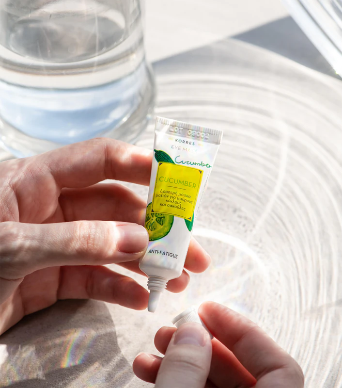 Máscara para Olhos de Pepino Korres para Inchaço e Olheiras