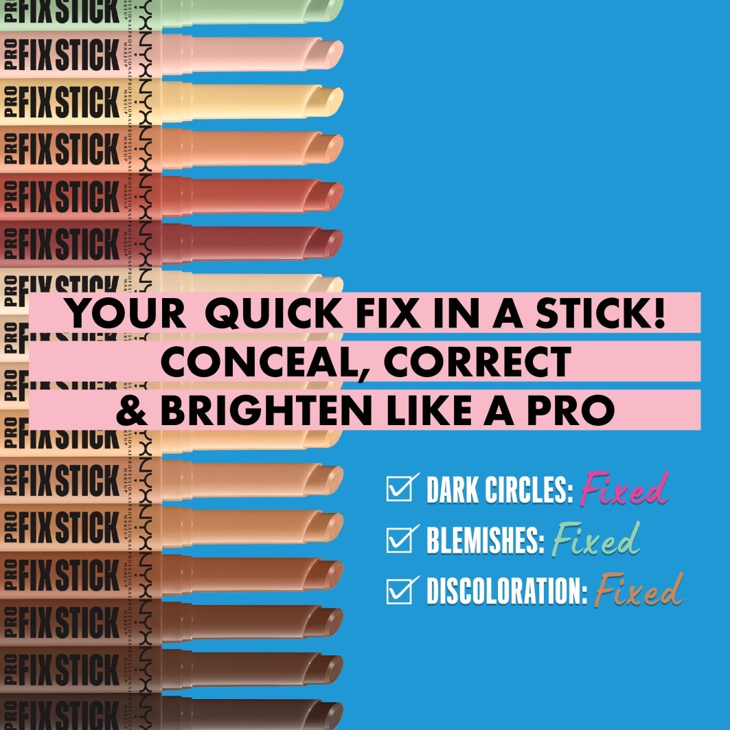 NYX Professional Makeup Concealer Pro Fix Stick -peitevoidepuikko – 1,6 g