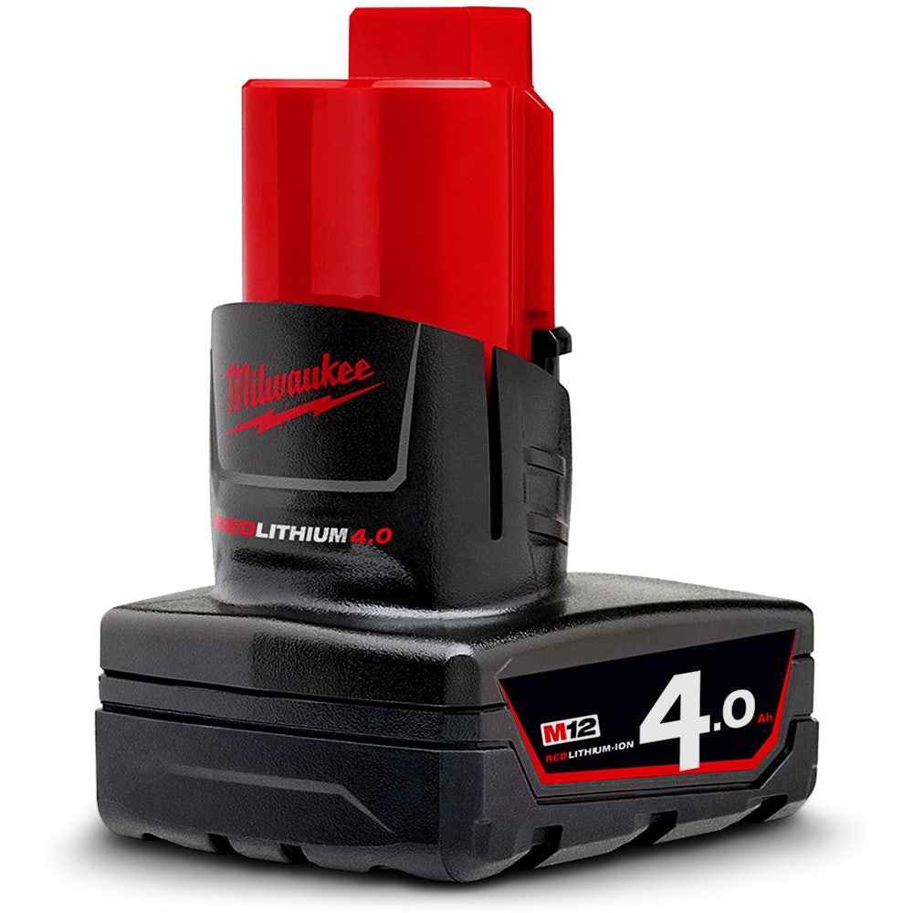 Pacote com 2 baterias MILWAUKEE FUEL™ 12V (1 x 2,0 Ah / 1 x 4,0 Ah) M12FPP2A-421B