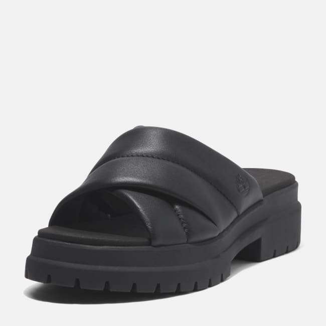 Sandalo London Vibe da Donna in colore nero