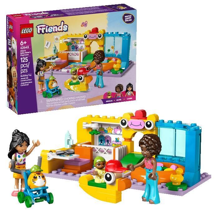 LEGO Friends 42645 Aliya's Little Sister's Playroom Gifts Toys Collectibles 6+