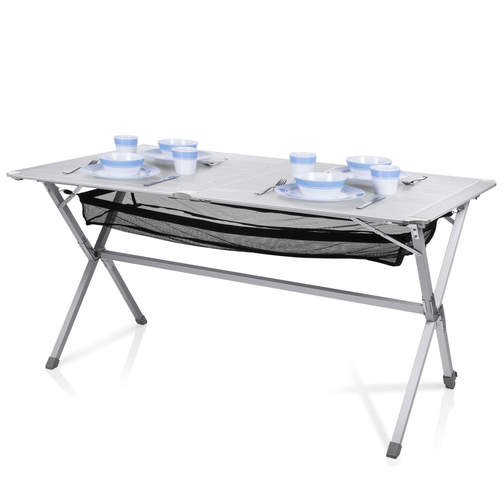 Mesa Enrollable Camping Campart Travel Michigan Aluminio 140x80x70 Cm