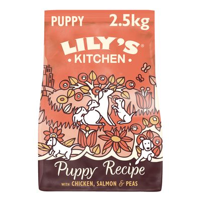 Hrană uscată pentru câini Lily's Kitchen - Pui, Somon și Mazăre