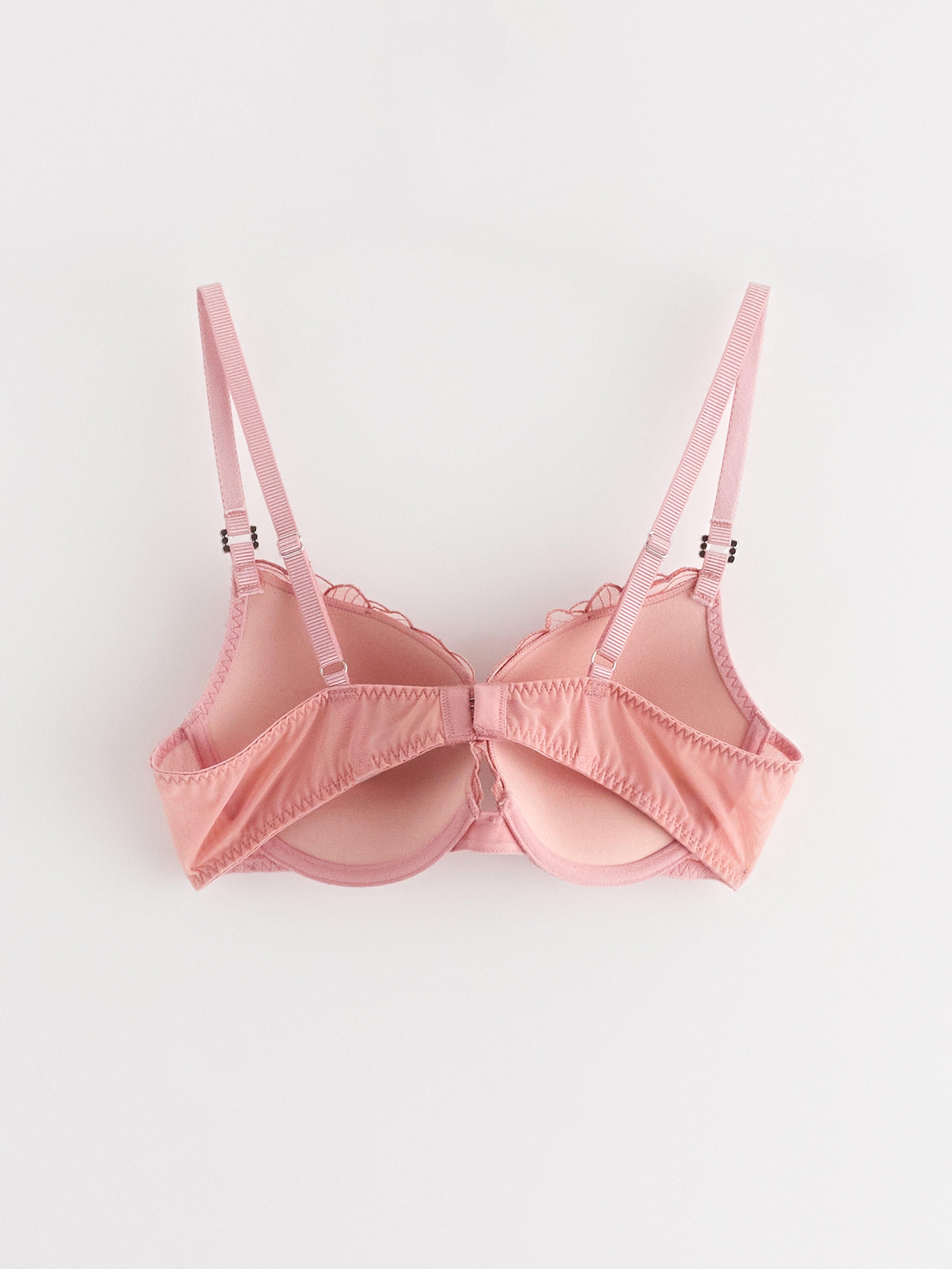 ella m – Orhideja push up-bh prašnjavo roze boje