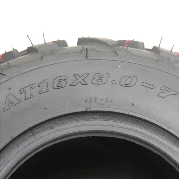 Quad tires - Wanda - P329 - 16x8.00-7 - Tubeless - 4ply - E marked