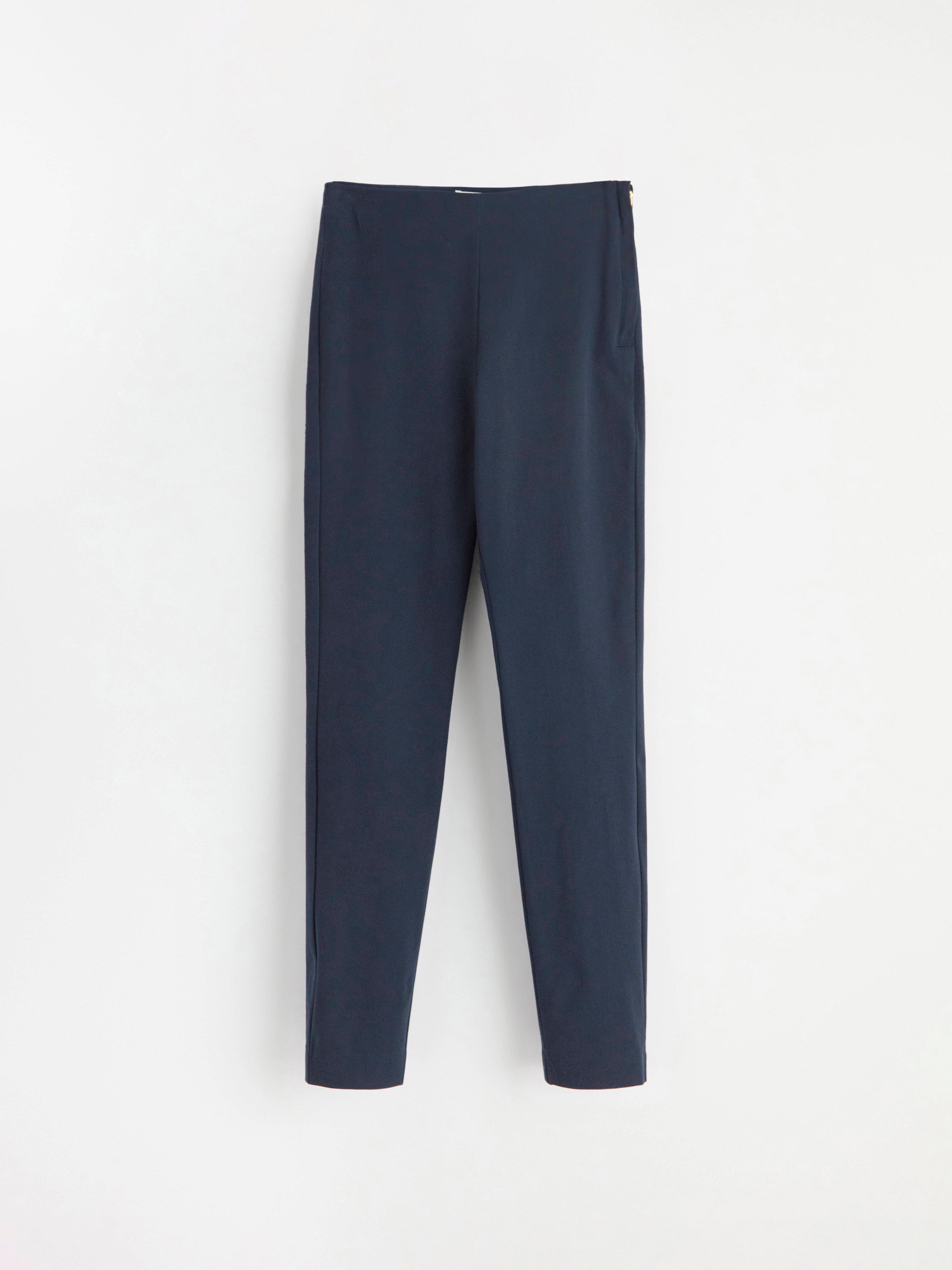 Kalhoty JONNA slim fit tmavě modré