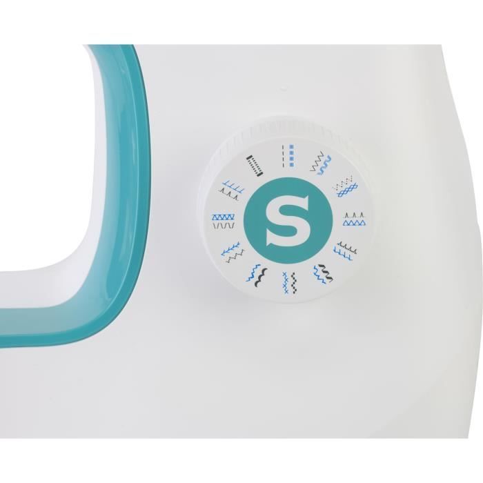 SINGER M3305 Machine à coudre - 23 programmes de points - 70W