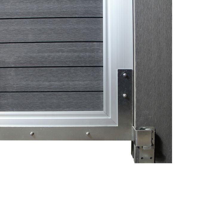 Portail de jardin en WPC HOME DELUXE CALLATOR