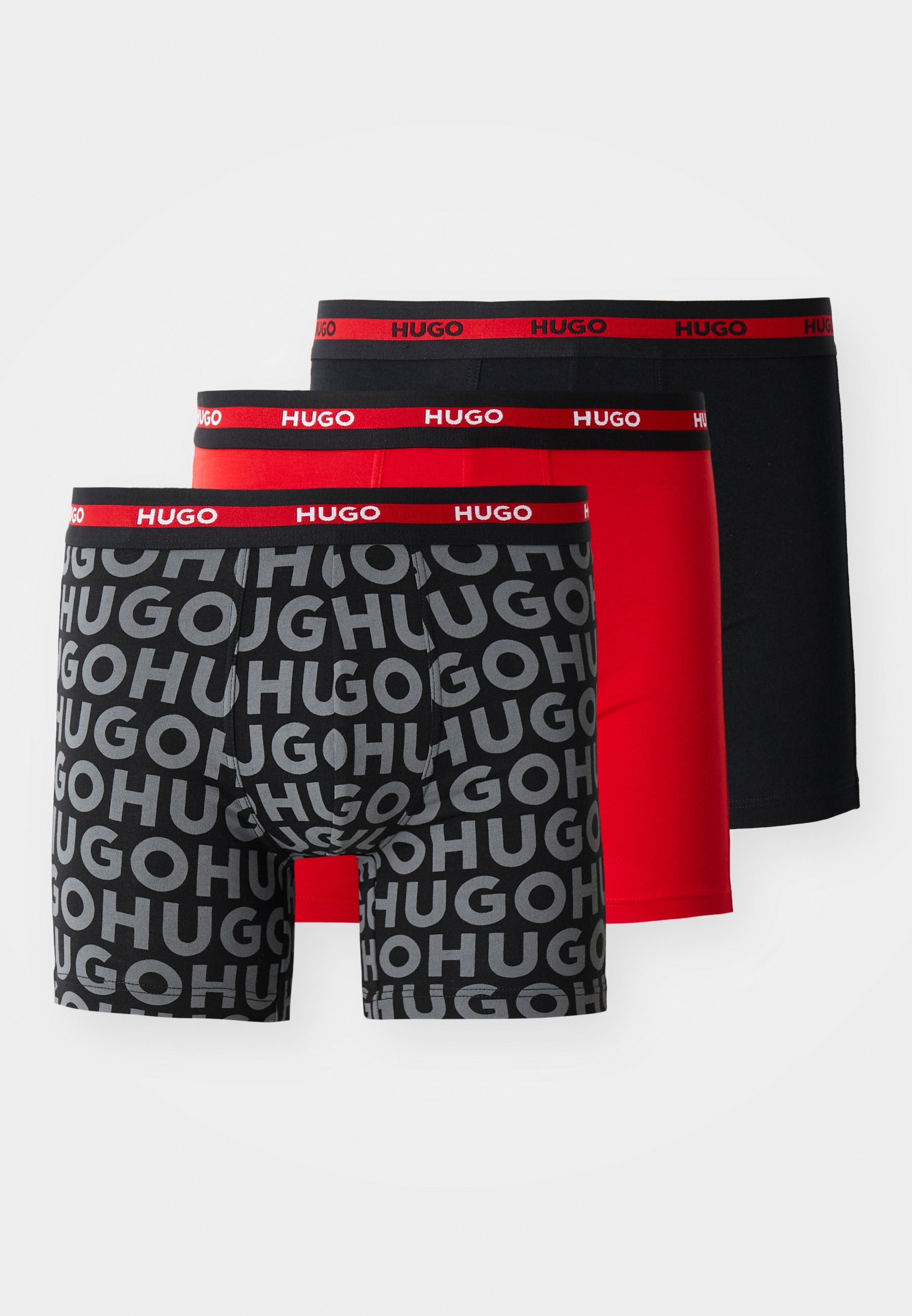 HUGO PLANET 3 PACK - Calças - vermelho/preto
