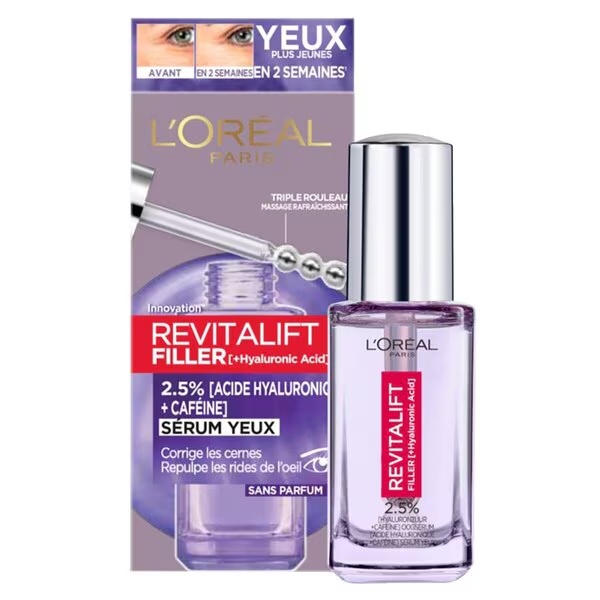 L'Oréal Paris Revitalift Filler Eye Serum<br>20ml - Všetky typy pleti