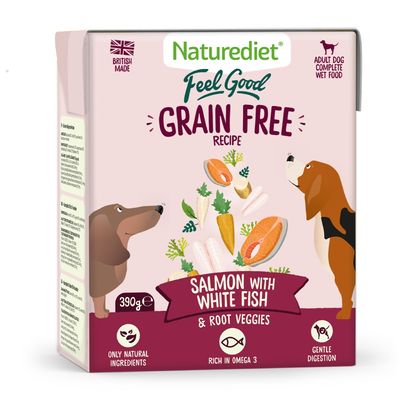 Naturediet Feel Good Kornfri Voksen - Laks