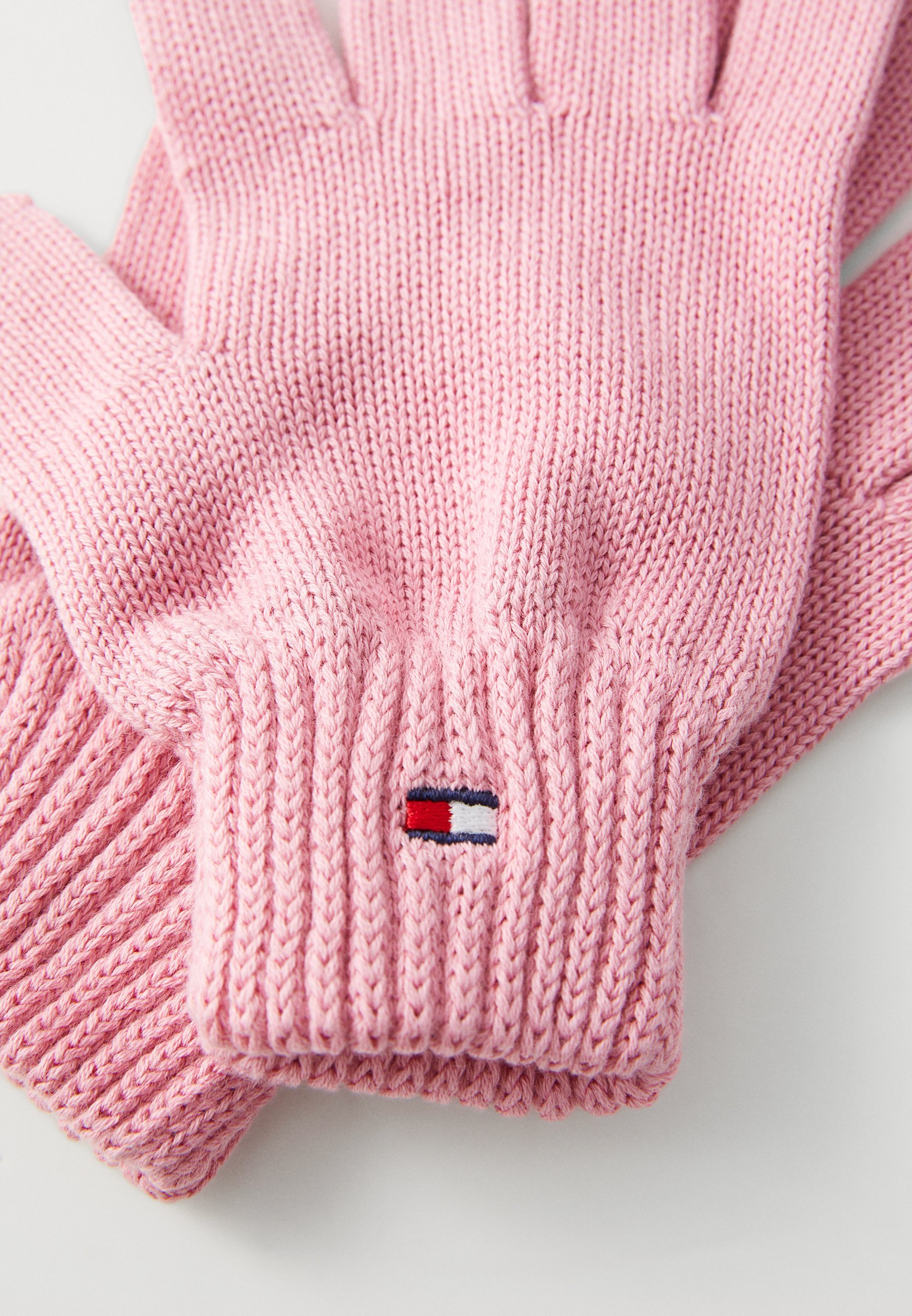 Tommy Hilfiger SMALL FLAG GLOVES UNISEX - Handschoenen - roze