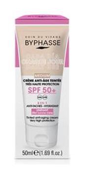 Krema za lice protiv starenja s bojom SPF 50 Kreme protiv bora i starenja