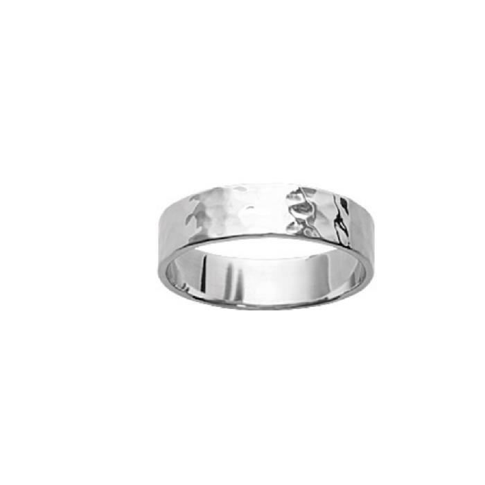 Bague - Argent massif 925°°° rhodié - Femme - Garanti sans nickel