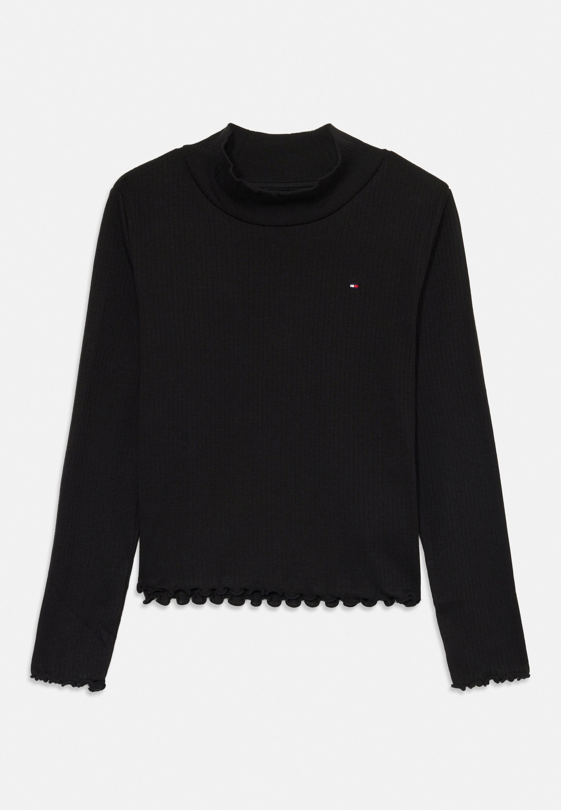 Blusa de manga comprida Tommy Hilfiger - preta