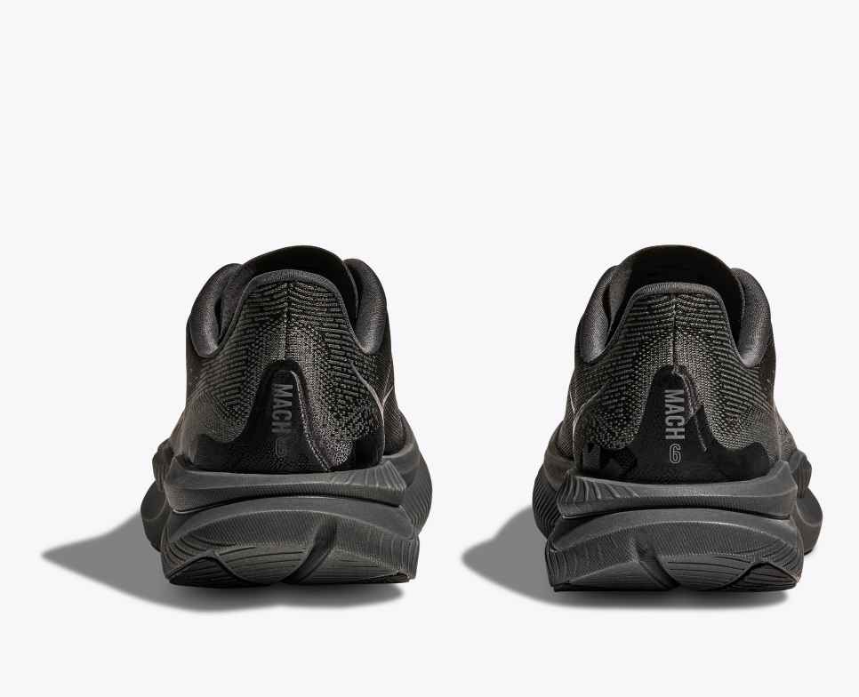 HOKA Mach 6 Zwart/Zwart