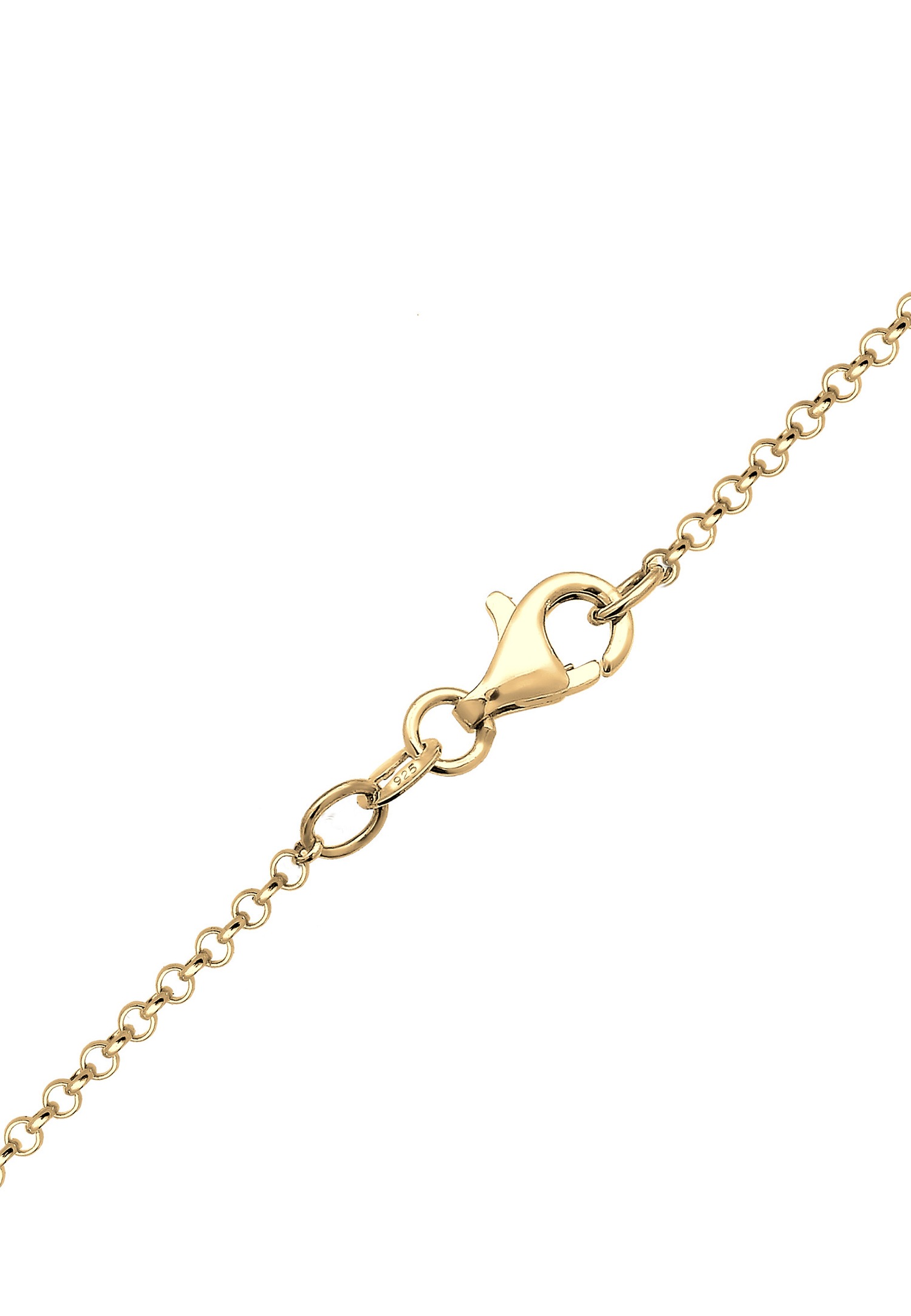 Elli Femmes Couches Look Monnaie plaquette Vintage avec cristaux en argent sterling 925