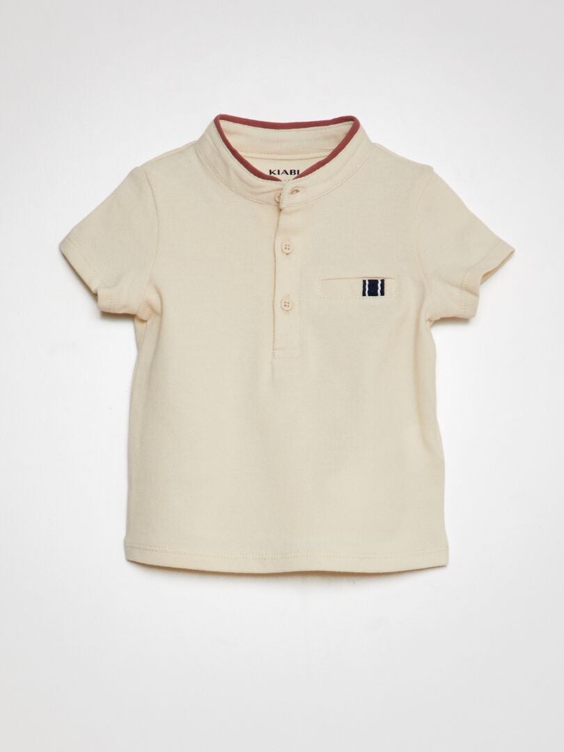 2-delige set - Polo-shirt + twill shorts - ROZE