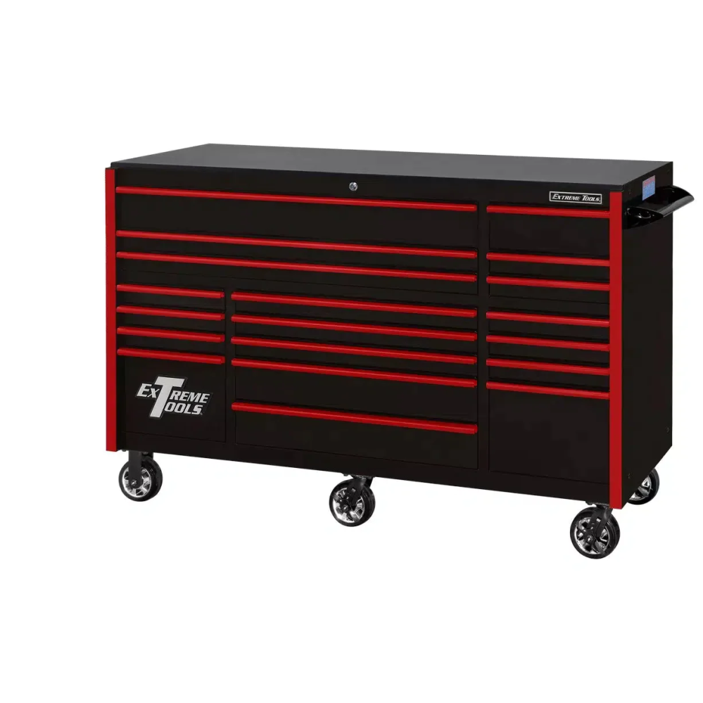 Armário de ferramentas Extreme Tools Rx Series com rodízios, 72