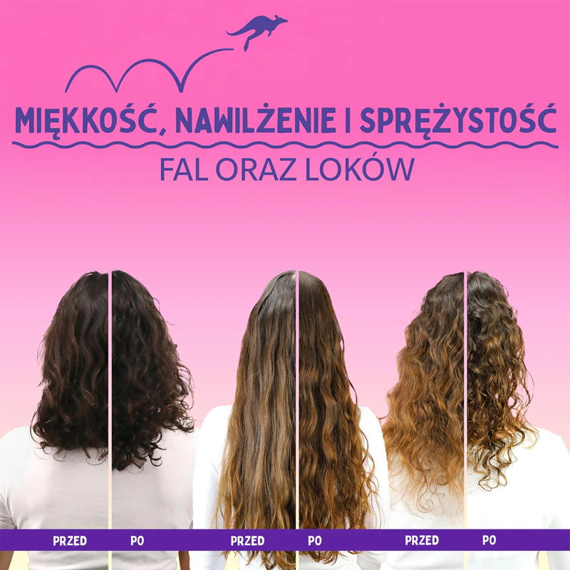 Hydratačná maska Aussie Bouncy Curls pre kučeravé vlasy