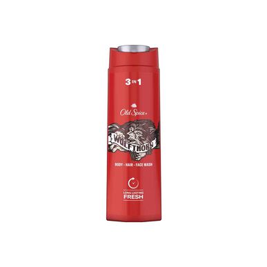 Gel de ducha Old Spice Wolfthorn de larga duración con aroma 400 ml