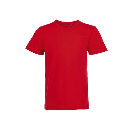 Camiseta De Manga Corta De Niño Cuello Redondo Acanalado Milo