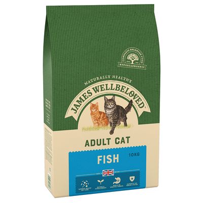 20 kg James Wellbeloved Trockenfutter für Katzen – 18 + 2 kg gratis!*