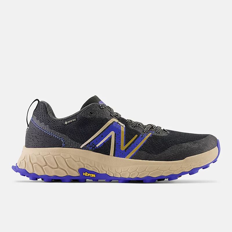 Męskie buty Fresh Foam X Hierro v7 Gore-Tex® – czarne z morskim błękitem