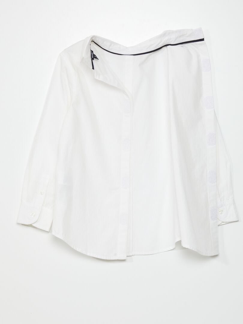 Camisa de popeline - So Easy - Branca