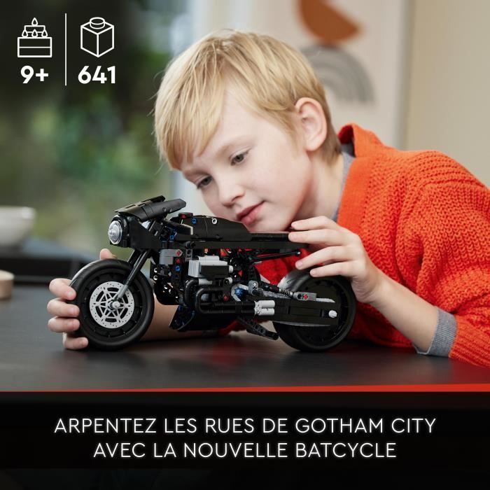 LEGO® Technic 42155 Le Batcycle de Batman, Construction de Maquette, Jouet de Moto, Collection