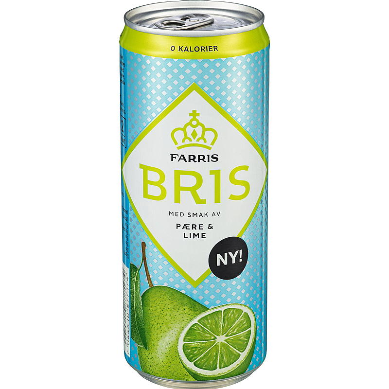 Farris Farris Bris 0,33 l boîte poire/citron vert