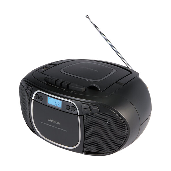 Κασετόφωνο CD/MP3 E66476 (MD44176), μαύρο