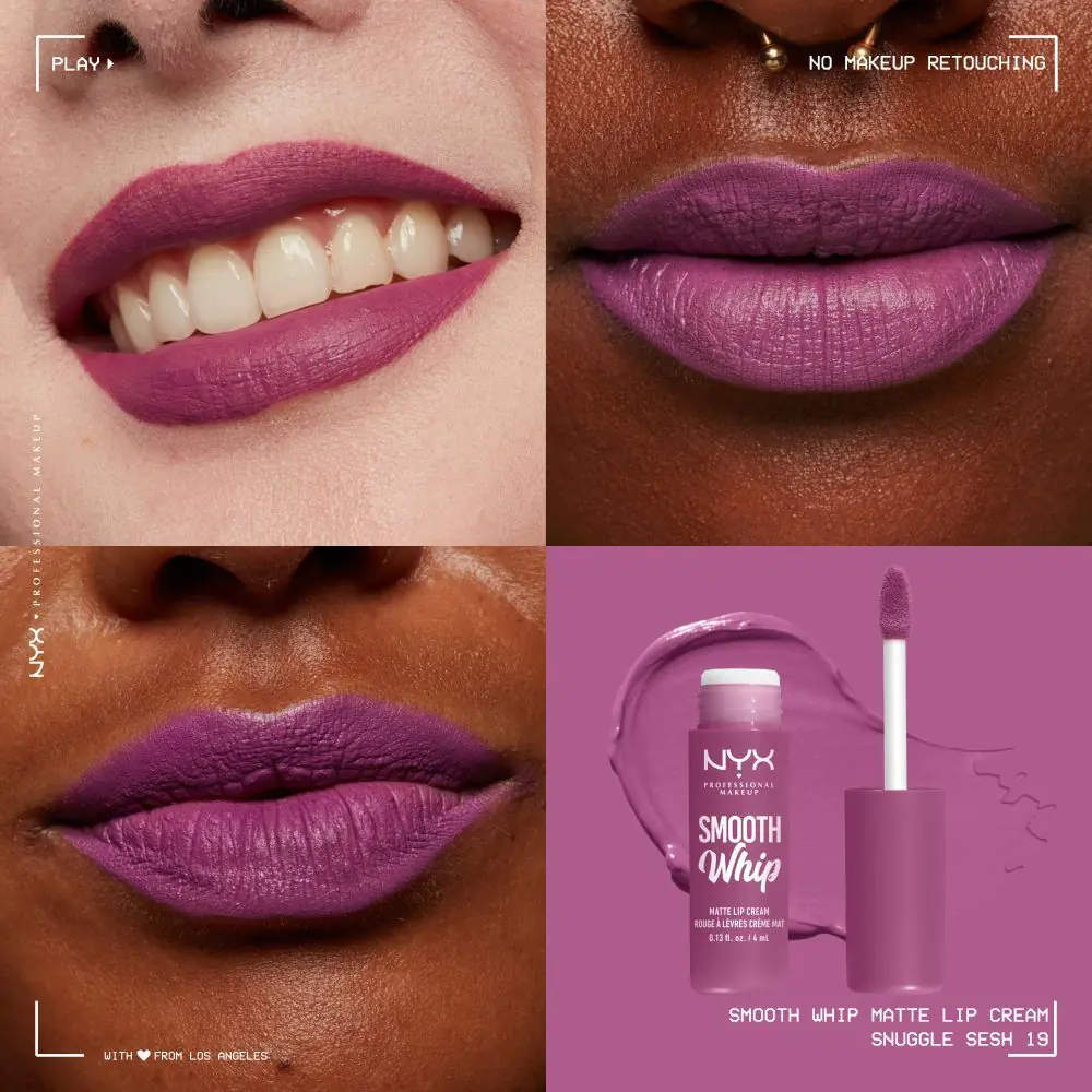 NYX Smooth Whip Matte Lip Cream Pomadka do ust Snuggle Sesh