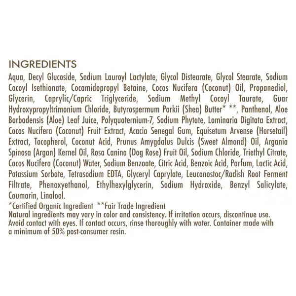 Champú SheaMoisture 100% Aceite de Coco Virgen 384 ml