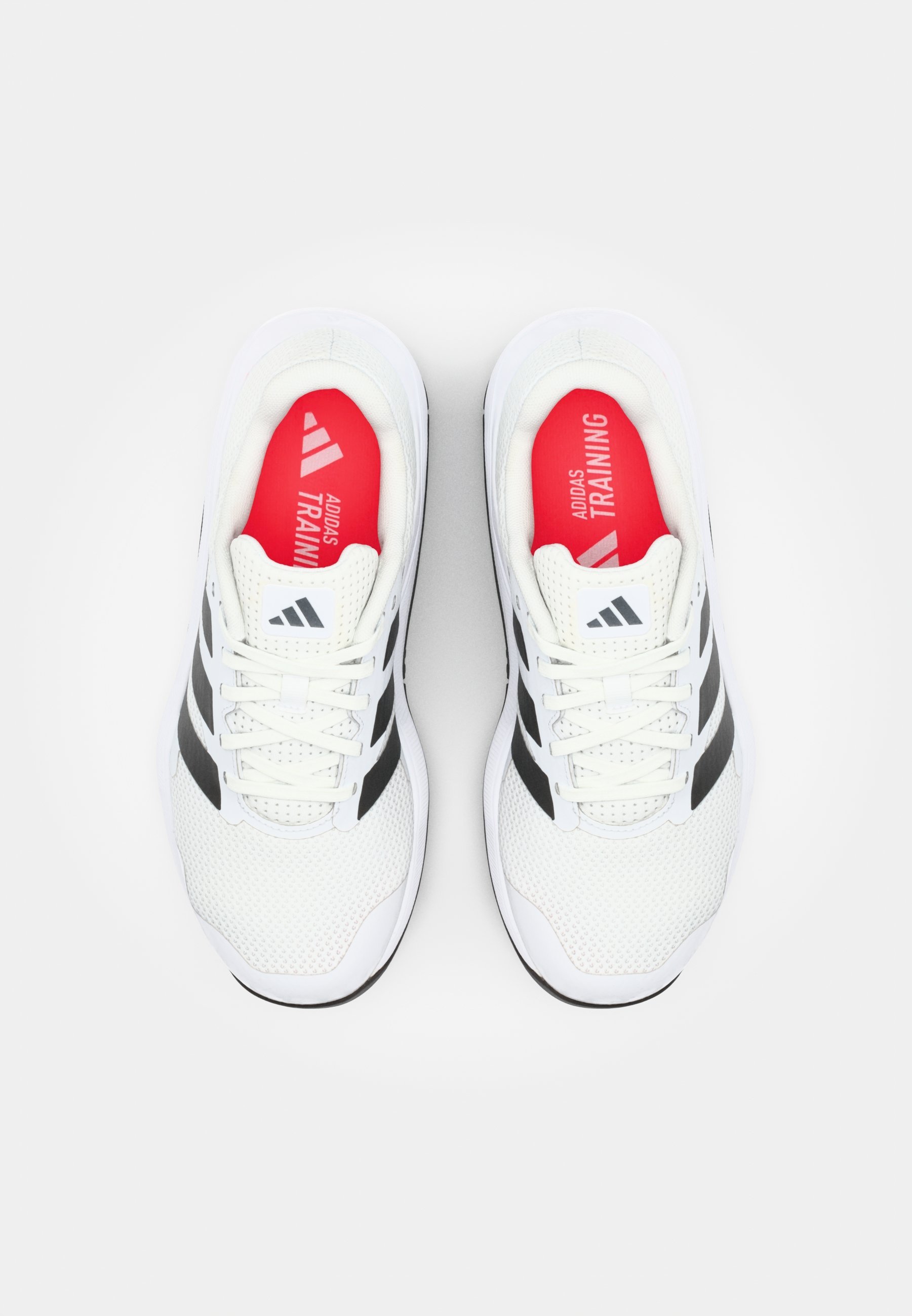 adidas Performance DROPSET BASE - Chaussure d'entraînement - Blanc/Noir/Rouge vif