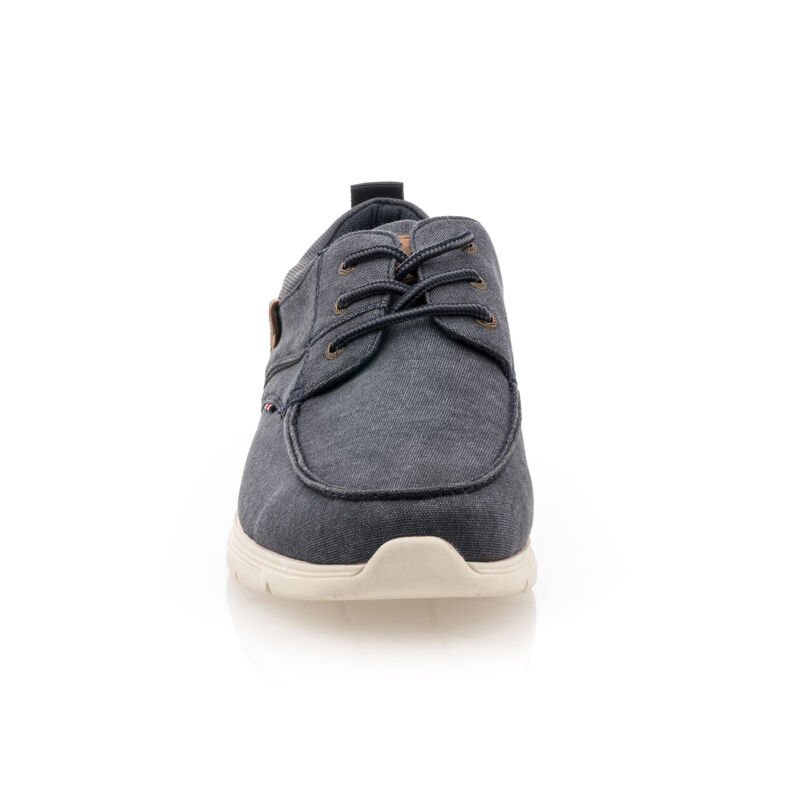 Mocasines/zapatos náuticos azules para hombre