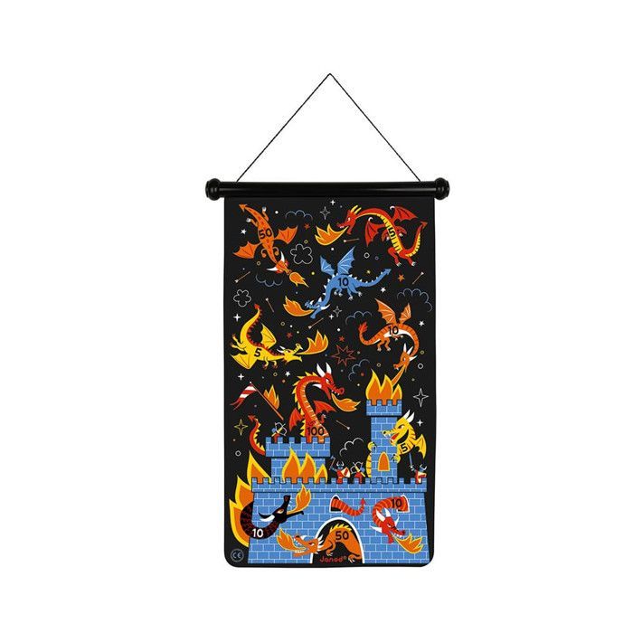 Magnetische Dartscheibe – Drachen
