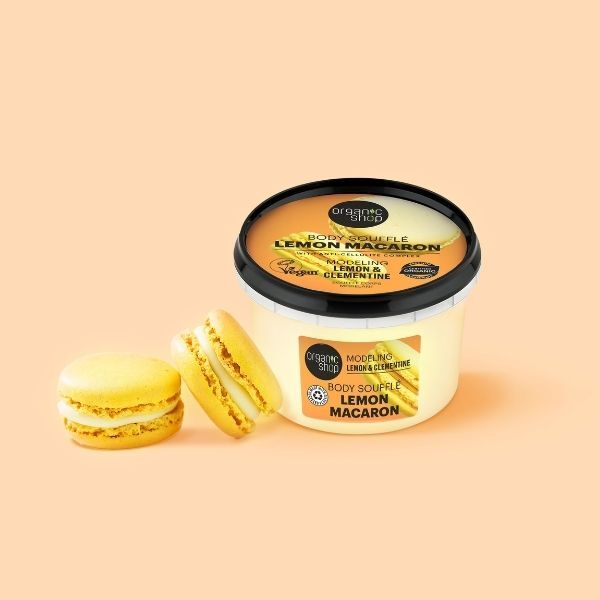 Bio-Shop Zitronen-Macaron-Körper-Soufflé Zitrone & Clementine
