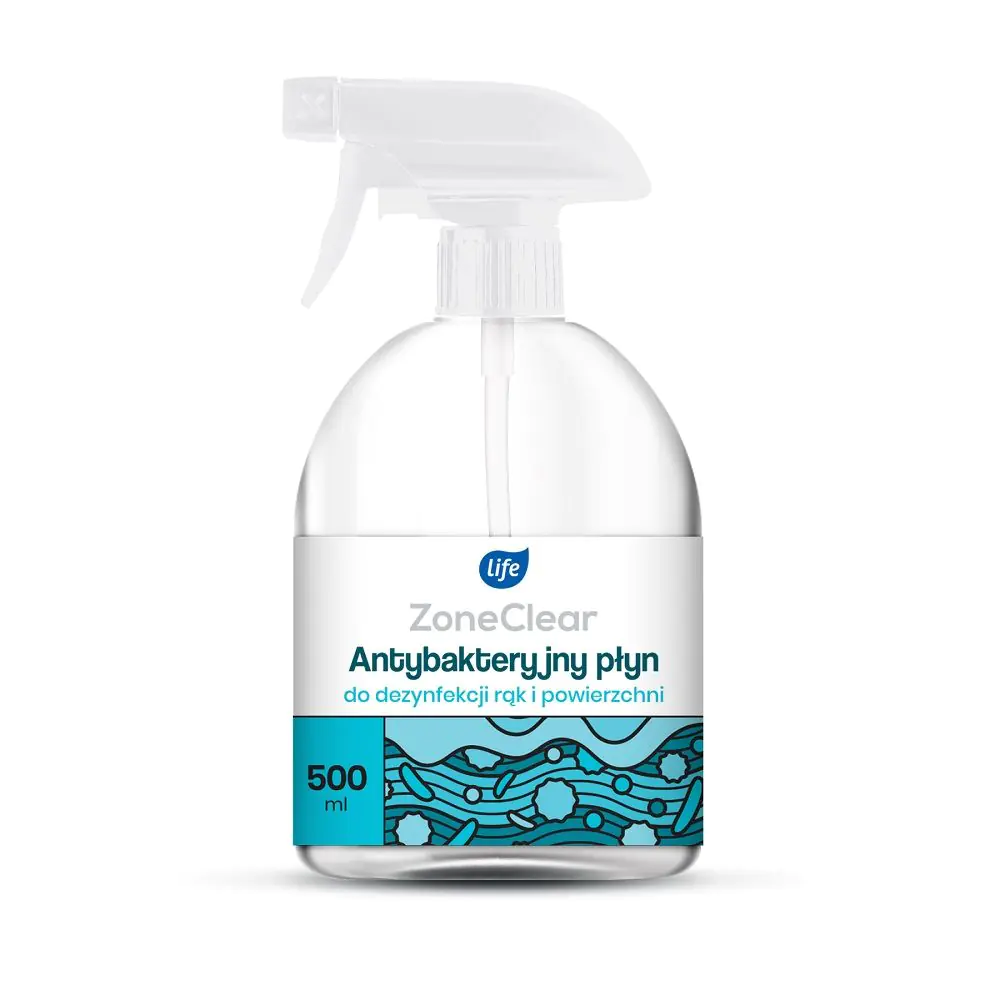 Life Płyn do dezynfekcji rąk i powierzchni, 500 ml