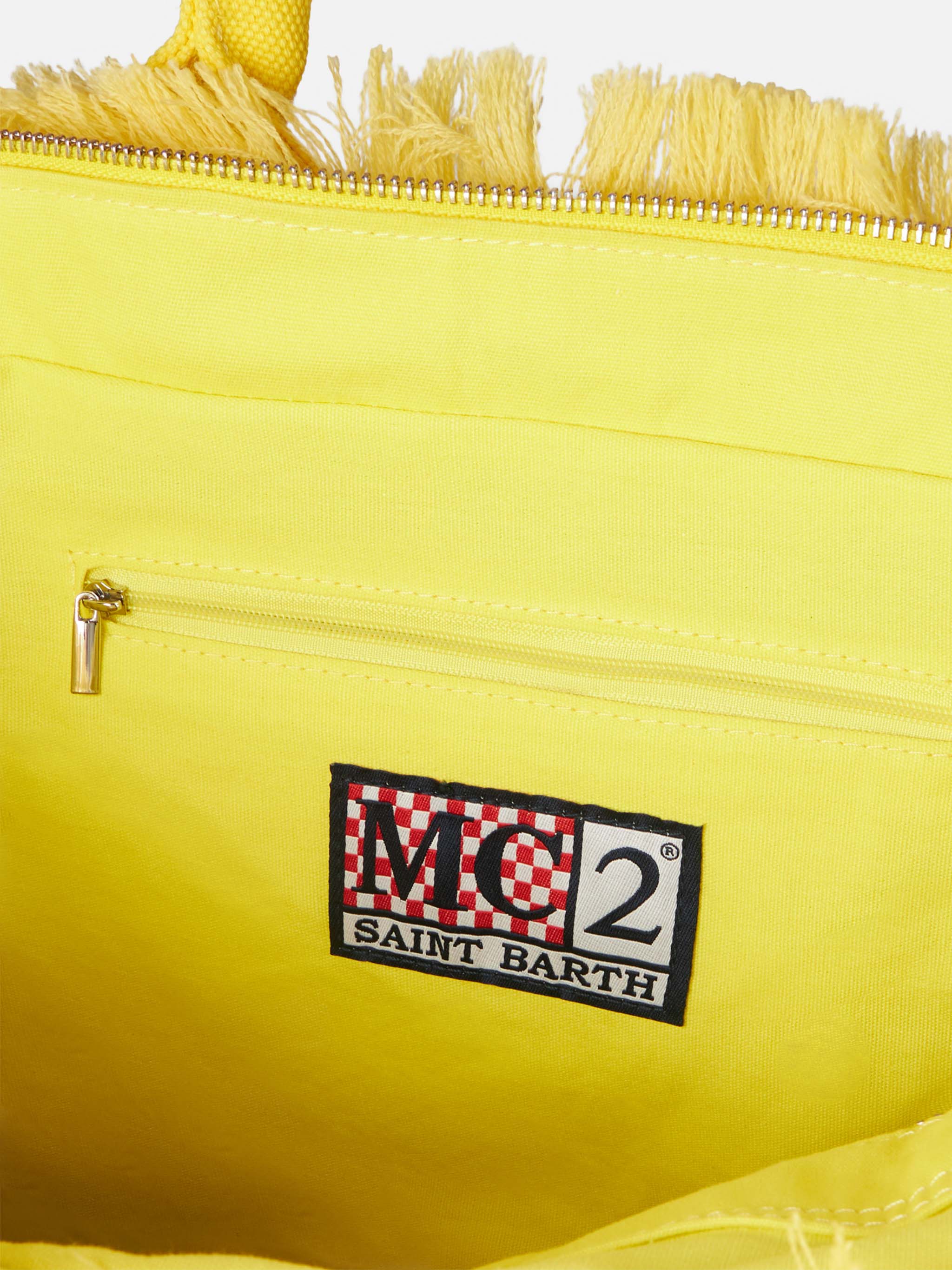 Vanity gehaakte schoudertas met patroon