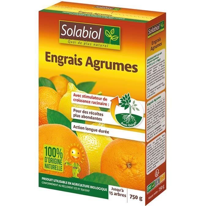 Fertilizante para cítricos SOLABIOL - 750 g
