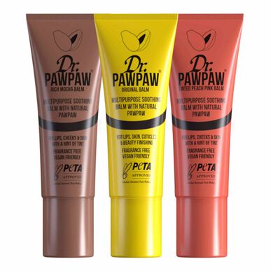 Dr. PawPaw Pack Mini Nude Trio vyživující balzámy 3 x 10 ml 3 x 10 ml