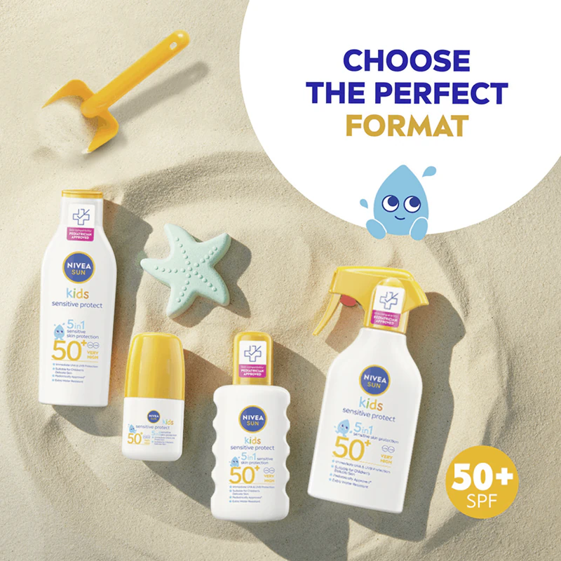 Protetor solar infantil NIVEA SUN Babies & Kids FPS 50+